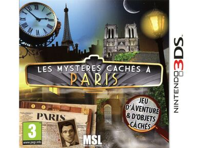 Jeux Vidéo Les Mystères Cachés à Paris 3DS