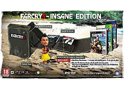Jeux Vidéo Far Cry 3 - Edition Insane (Pass Online) PlayStation 3 (PS3)