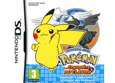 Image Jeux Vidéo Apprends avec Pokémon A la Conquête du Clavier DS