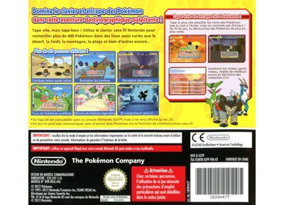 Image Jeux Vidéo Apprends avec Pokémon A la Conquête du Clavier DS