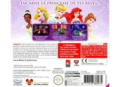 Image Jeux Vidéo Disney Princesse Mon Royaume Enchanté 3DS