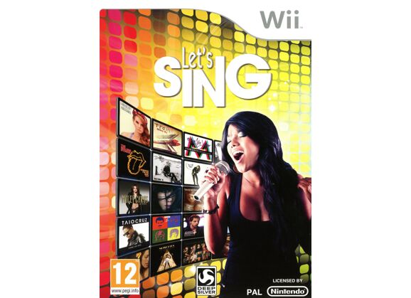 Image Jeux Vidéo Let's Sing Wii