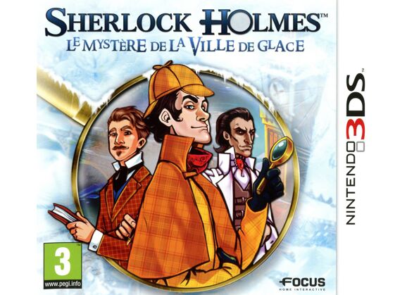 Image Jeux Vidéo Sherlock Holmes Le Mystère de la Ville de Glace 3DS