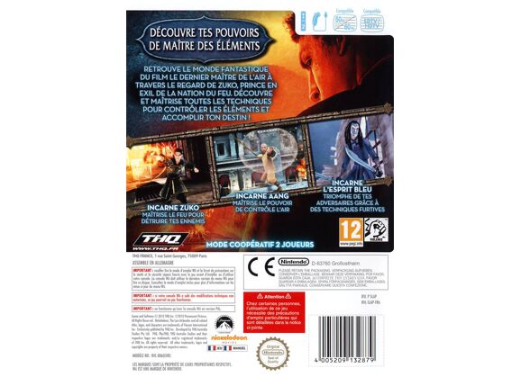 Image Jeux Vidéo Le Dernier Maître de l'Air Wii