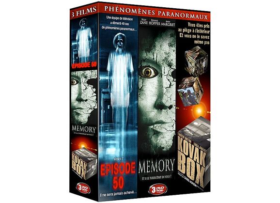 Image DVD Phénomènes Paranormaux : Episode 50 + Memory + Kovak Box - Pack DVD Zone 2