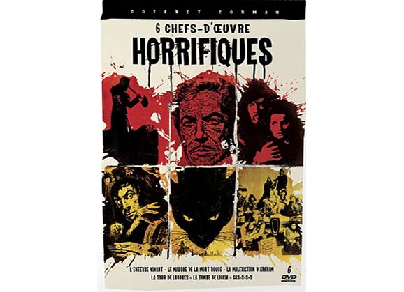 Image DVD Coffret Roger Corman : 6 Chefs-D'oeuvres Horrifiques DVD Zone 2