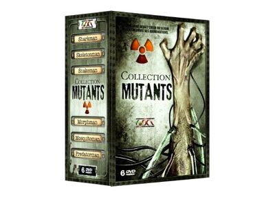DVD  Coffret Mutant : Snakeman , Skeletonman , Predatorman , Sharkman , Morphman , Mosquitoman (Coffret De 6 Dvd) DVD Zone 2