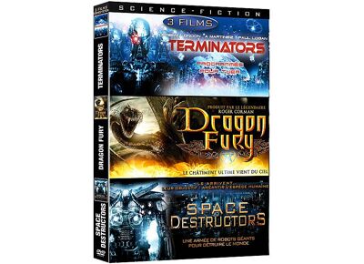 DVD  Destruction - Coffret 3 Films : Terminators + Dragon Fury + Space Destructors - Pack DVD Zone 2