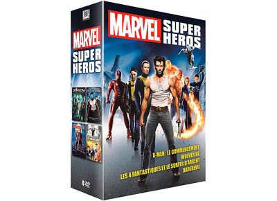 DVD  Marvel Super Héros - Coffret 4 Films - Pack DVD Zone 2