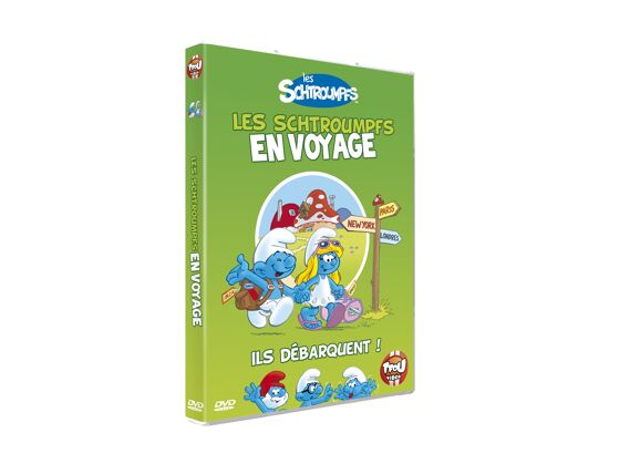 Image DVD Les Schtroumpfs En Voyage DVD Zone 2