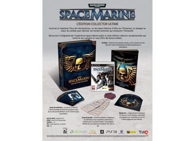 Jeux Vidéo Warhammer 40.000 Space Marine Edition Collector (Pass Online) PlayStation 3 (PS3)
