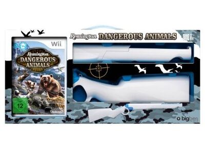 Image Jeux Vidéo Remington Wild Animals + Fusil Blanc Wii