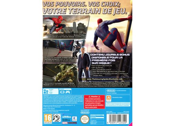 Image Jeux Vidéo The Amazing Spider-Man Wii U