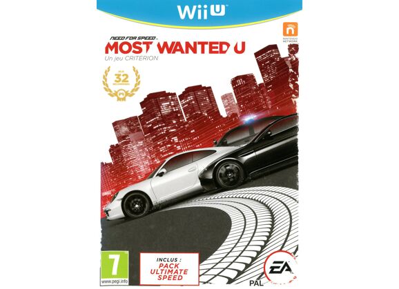 Image Jeux Vidéo Need for Speed Most Wanted U (Pass Online) Wii U