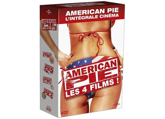 Image DVD American Pie - L'intégrale Des 4 Films Cinéma ! DVD Zone 2