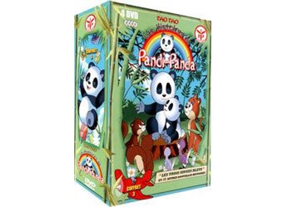 Image DVD Pandi Panda - Edition 4 Dvd - Partie 3 (Coffret De 4 Dvd) DVD Zone 2