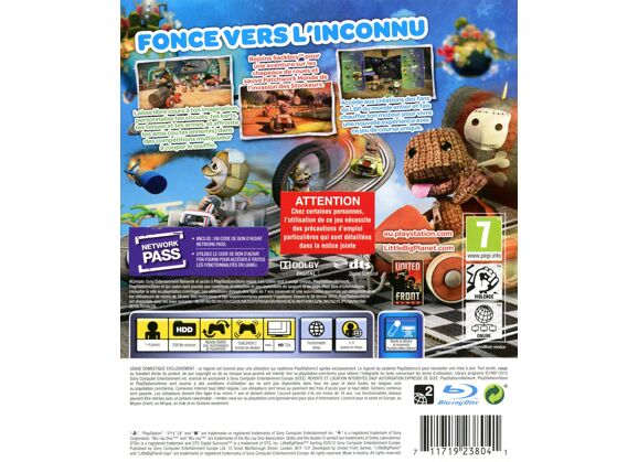 Image Jeux Vidéo LittleBigPlanet Karting (Pass Online) PlayStation 3 (PS3)