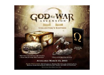 Jeux Vidéo God of War Ascension Edition Collector (Pass Online) PlayStation 3 (PS3)