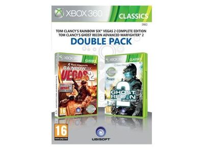 Jeux Vidéo Double Pack Rainbow Six Vegas 2 + Ghost Recon Advanced Warfighter 2 Xbox 360