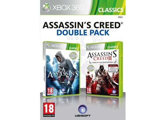 Image Jeux Vidéo Double Pack Assassin's Creed + Assassin's Creed II Xbox 360