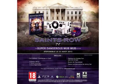 Jeux Vidéo Saints Row IV Edition Super Dangerous Wub Wub Collector Xbox 360