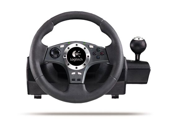 Image Acc. de jeux vidéo LOGITECH Driving Force Pro Roues+Pédales