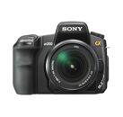 Image Appareils photos numériques SONY DSLR-A200 + 18-70mm + 75-300mm Noir Noir