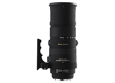 Image Objectif photo SIGMA APO 150-500mm F5-6.3 DG OS HSM Canon