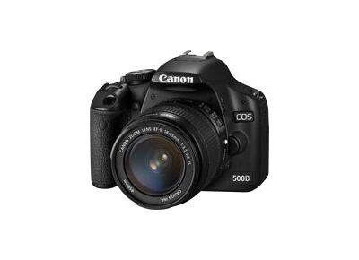 Appareils photos numériques CANON EOS 500D + 18-200mm IS Noir Noir