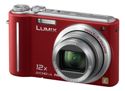 Appareils photos numériques PANASONIC Lumix DMC-TZ7 Rouge Rouge