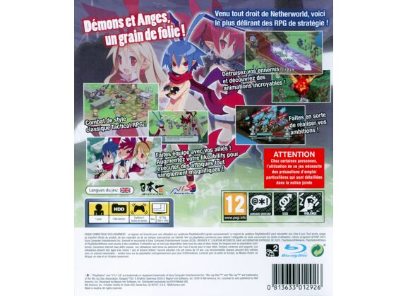 Image Jeux Vidéo Disgaea D2 A Brighter Darkness PlayStation 3 (PS3)