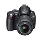 Appareils photos numériques NIKON Reflex D5000 Noir + AF-S DX 18-200 mm VR II Noir