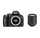 Image Appareils photos numériques NIKON D3000 + 18-105 VR Kit Noir Noir