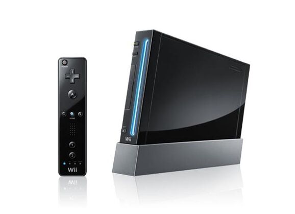 Image Console NINTENDO Wii Noir + 1 manette + Wii Sports Resort
