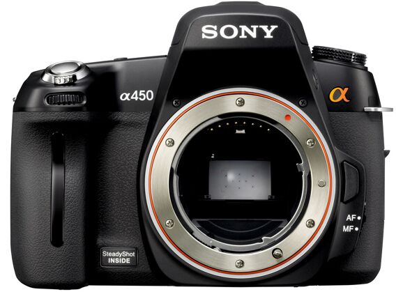 Image Appareil photo numérique SONY Alpha 450 (DSLR-A450) Noir Noir