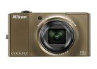 Appareils photos numériques NIKON Coolpix S S8000 Marron Marron
