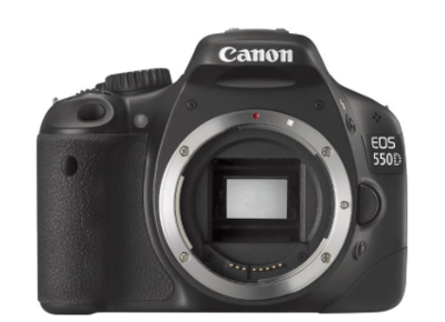 Image Appareils photos numériques CANON EOS 550D + EF 18-135mm IS Noir Noir