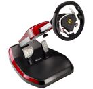 Image Acc. de jeux vidéo THRUSTMASTER Ferrari Wireless GT Cockpit 430 Scuderia Edition Roues+Pédales PC, Playstation 3 Noir, Rouge