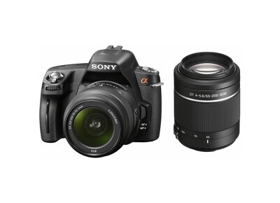 Image Appareils photos numériques SONY DSLR-A290Y Noir Noir