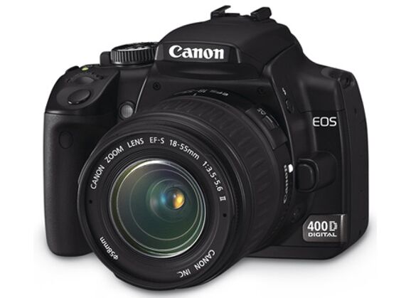 Image Appareil photo numérique CANON EOS 400D Noir Noir