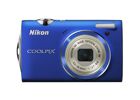 Appareils photos numériques NIKON Coolpix S S5100 Bleu Bleu