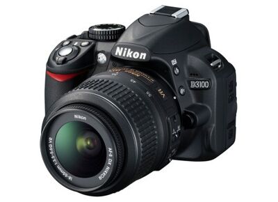 Appareils photos numériques NIKON D3100 + AF-S DX 18-55 VR + AF-S DX 55-200 VR Noir Noir