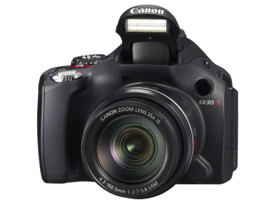 Appareils photos numériques CANON PowerShot SX30 IS Noir Noir