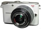Appareils photos numériques SAMSUNG NX 100 Argent Argent