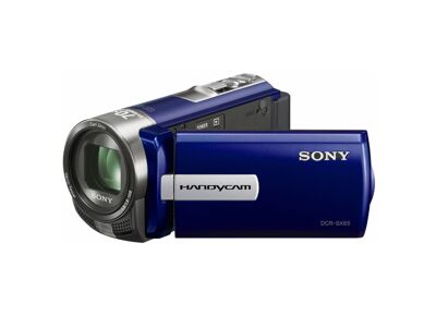 Image Caméscopes numériques SONY SX65E Camescope à mémoire flash (définition standard) Bleu