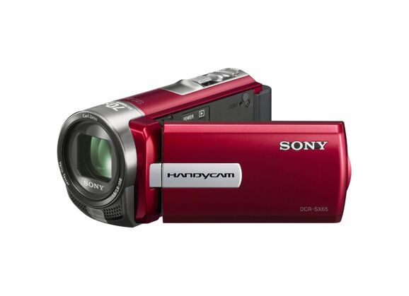 Image Caméscope numérique SONY SX65E Camescope à mémoire flash (définition standard) Rouge
