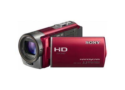 Caméscopes numériques SONY HDR-CX130E Rouge