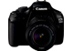 Image Appareils photos numériques CANON EOS 1100D + EF-S 18-55 IS II Noir Noir