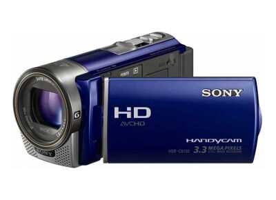 Image Caméscope numérique SONY HDR-CX130E+Bundle Bleu