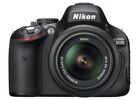 Appareils photos numériques NIKON D5100 + AF-S VR DX 18-55mm Noir Noir